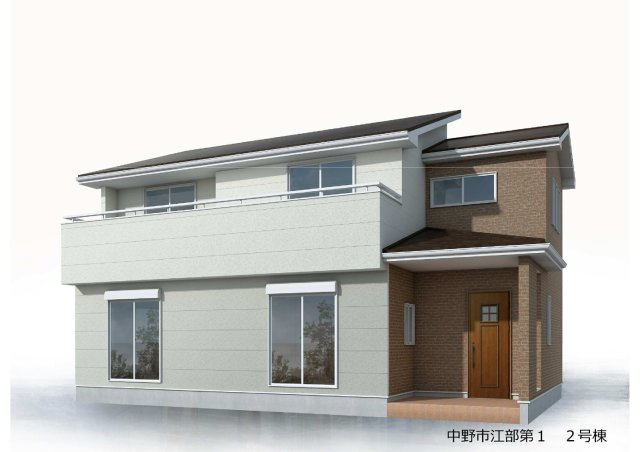 中野市江部第１の完成予想図