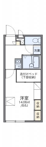 【間取り】 | レオパレスシティー　パル