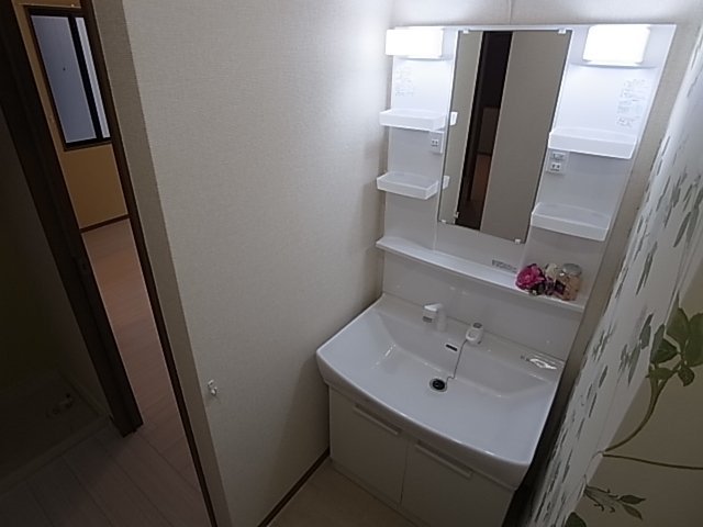 神戸市須磨区大手町５丁目のアパートの洗面所