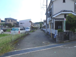 【前面道路含む現地写真】 | 川西市東畦野4丁目　建築条件無土地