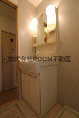 フルール・ド・シャモニ の洗面所|独立洗面台です