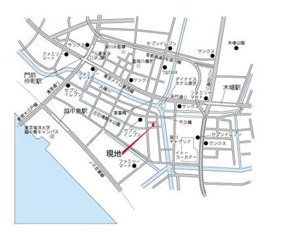 【地図】 | ダフィット門前仲町