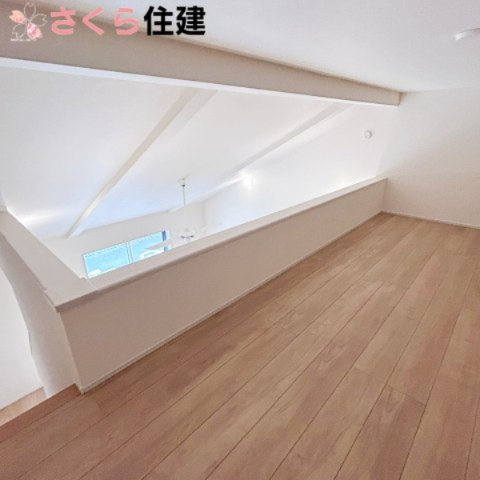 ブルーミングガーデン宇都宮市花房1丁目のその他|空間を有効活用したロフト。収納スペースやお子様の秘密基地、書斎だったりと、様々な使い方が出来ます