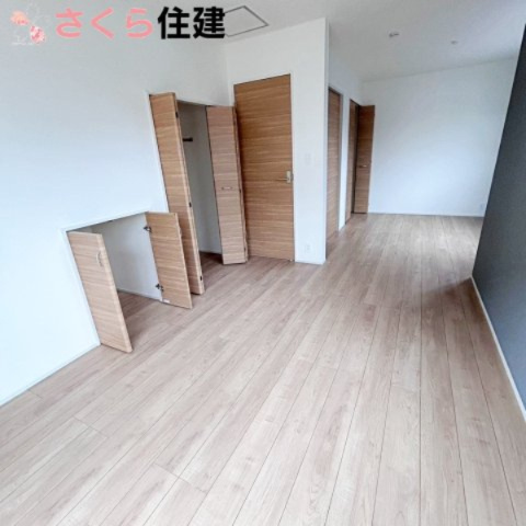 ブルーミングガーデン宇都宮市花房1丁目の洋室|各お部屋、収納完備しております