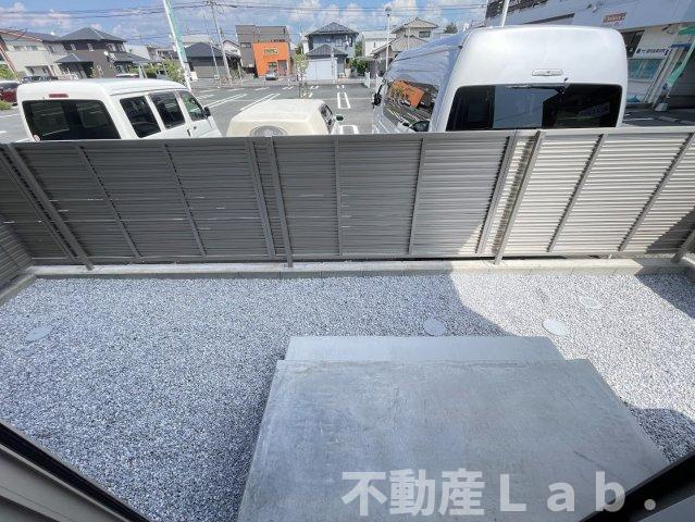 グランフォレ白藤のバルコニー