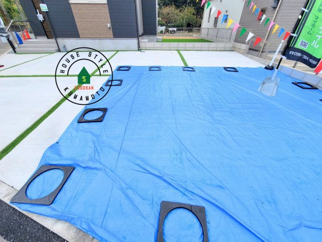 熊本市北区龍田弓削1丁目第1-2棟（A号棟）の駐車場|駐車場になります。