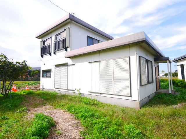大網白里市南横川　中古戸建の外観|内外装リフォーム済み令和7年8月 敷地約185坪ドックラン・家庭菜園・バーベキューが可能です 
