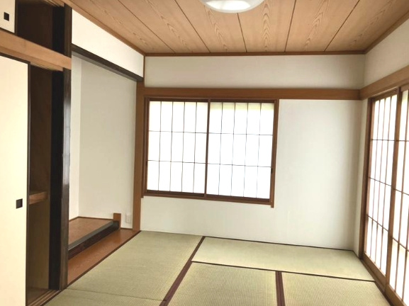 大網白里市南横川　中古戸建の和室|内外装リフォーム済み令和7年8月 敷地約185坪ドックラン・家庭菜園・バーベキューが可能です 