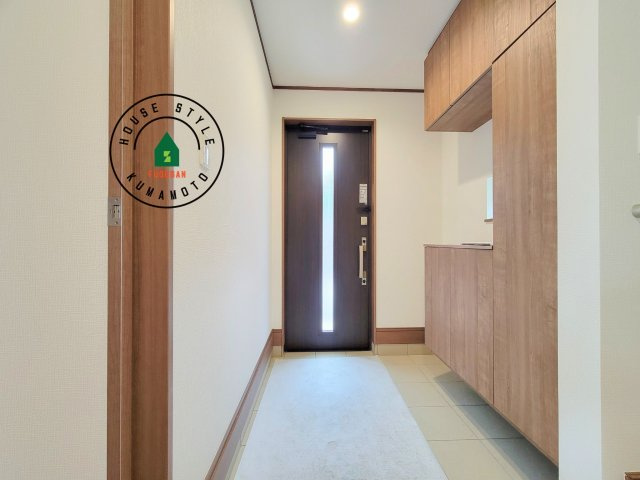 熊本市北区龍田弓削1丁目第1-2棟（B号棟）の内観：施工例|二重ロックでしっかり防犯対策ができます。