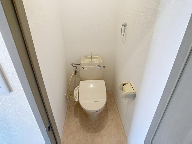 リーセントミュールA棟のトイレ