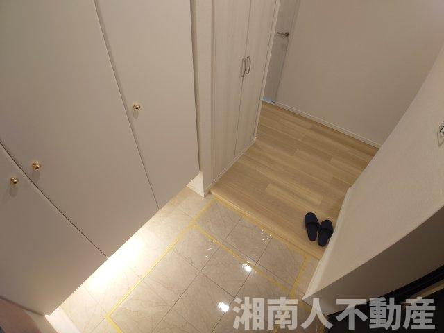 レクセルマンション茅ヶ崎の玄関|ゆったりとした玄関です