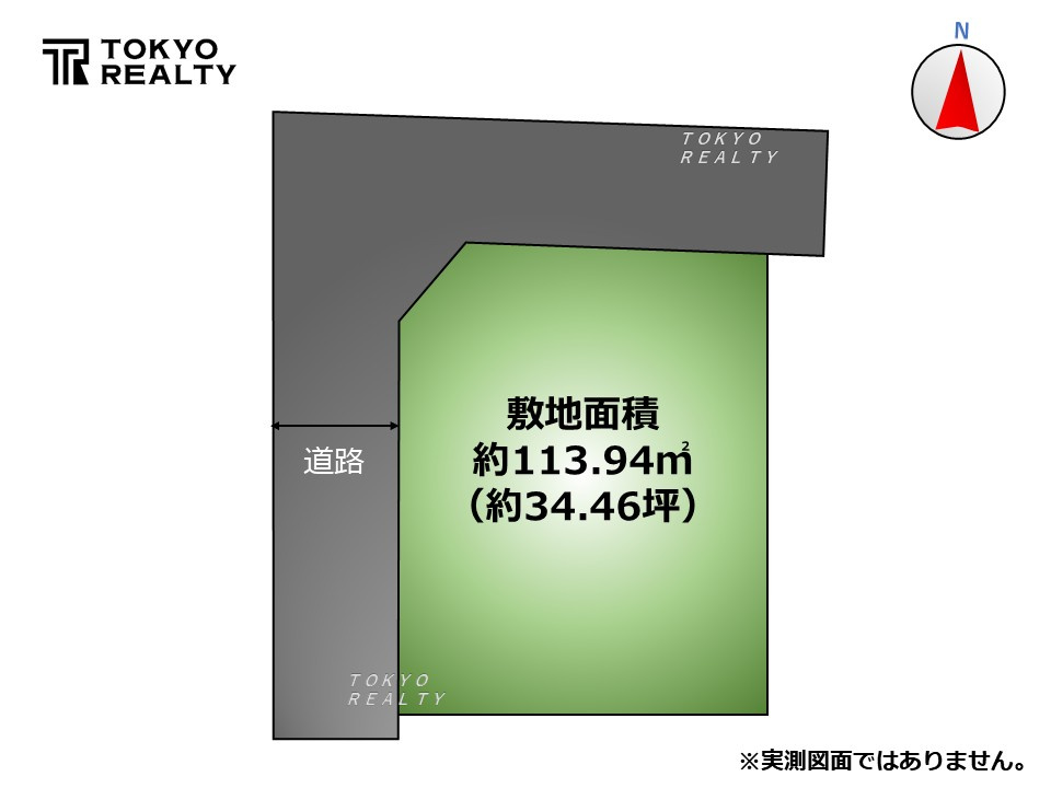 世田谷区代田5丁目　中古戸建の区画図|区画図

現地ご見学希望・資料請求などお気軽にお問い合わせ下さい！
03-5990-5201
