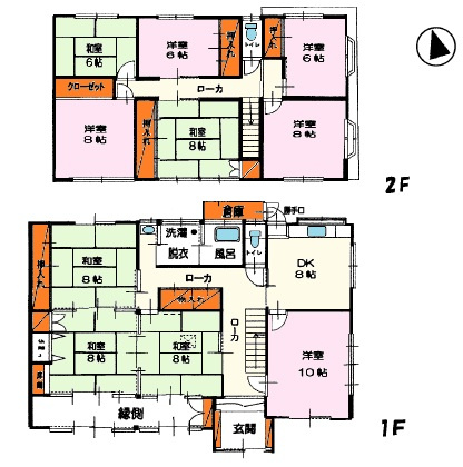 豊田市近岡町の間取り