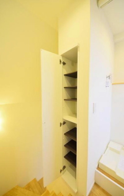 【収納】 | 方南町テラスハウスE | シューズボックス完備。