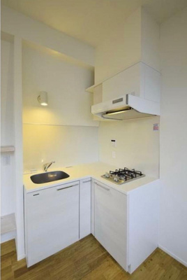 【キッチン】 | 方南町テラスハウスE | システムキッチン。