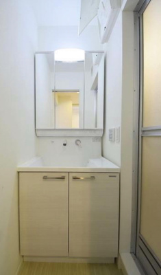 【独立洗面台】 | 方南町テラスハウスE | 嬉しい独立洗面台付き。