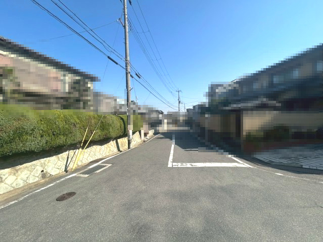 【価格改定】長岡京市高台2丁目の周辺|閑静な住宅地です。