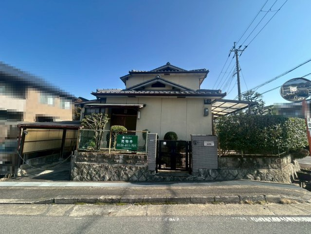 【価格改定】長岡京市高台2丁目の外観|建築条件無売土地のため、お好きなハウスメーカー・工務店で建築可能です！