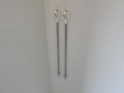 【設備】 | 仮）館林市朝日町新築アパート | 室内物干し（イメージ）