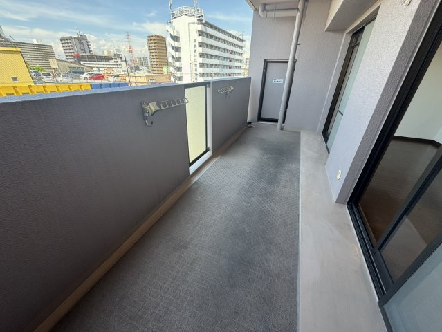 レックスマンション住之江公園のバルコニー