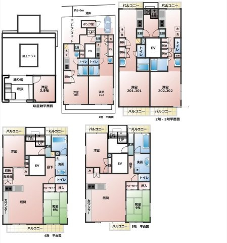【間取り】 | 西日暮里5丁目マンション