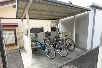 【その他共用部分】 | 宇都宮テックハイツ Ａ | 駐輪場
