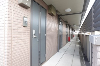 【バルコニー】 | 宇都宮テックハイツ Ａ | 共用廊下