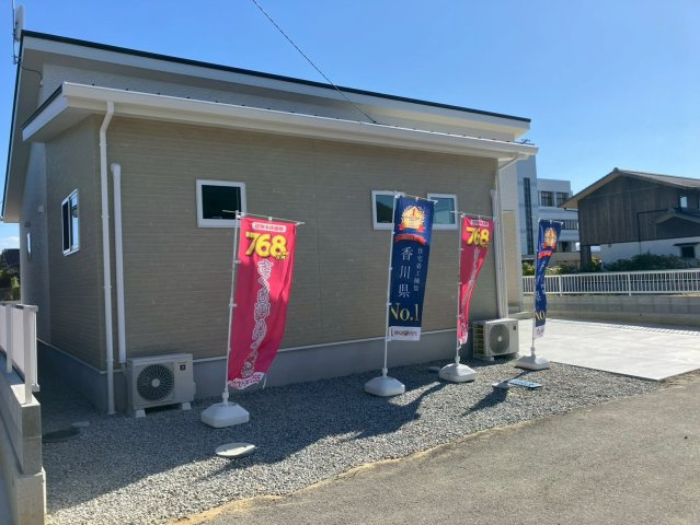 ルミナスガーデン飯山町２号地の外観