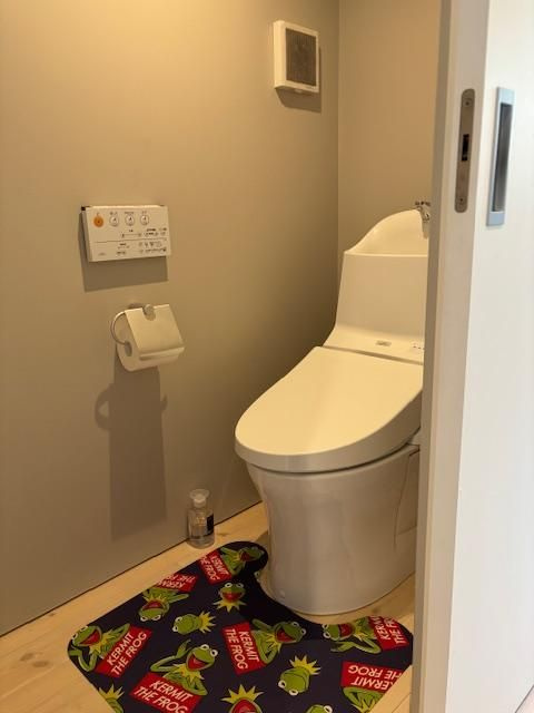 福岡市城南区南片江5丁目　中古戸建のトイレ|コンパクトで使いやすいトイレです