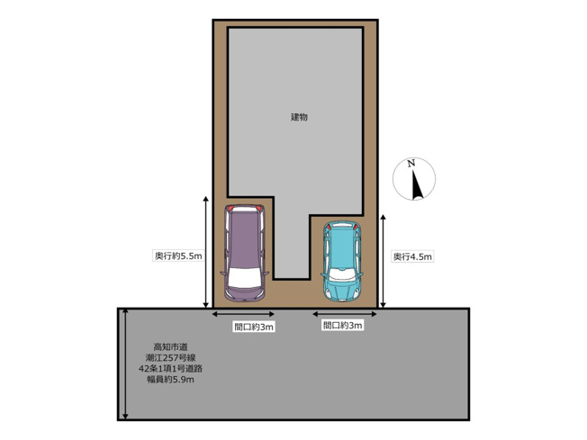 【区画図】 | 高知市土居町