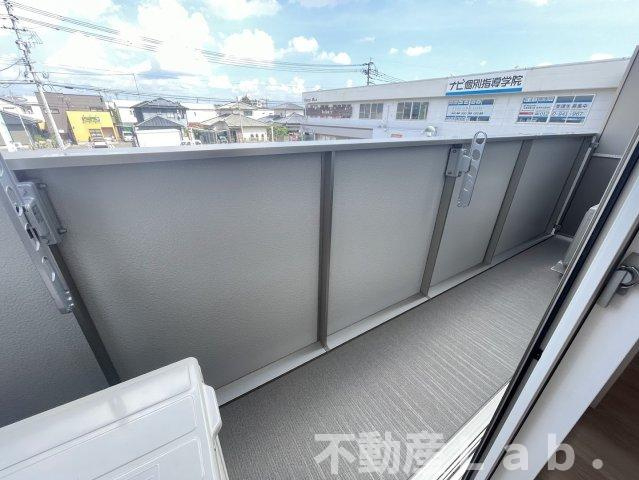 グランフォレ白藤のバルコニー