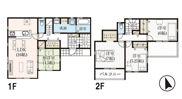小山市犬塚3丁目　3期の間取り