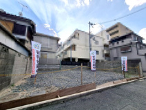 高槻市千代田町　現状更地　建築条件無し売り土地の画像