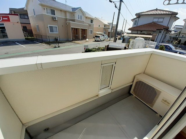 ラ・ペッシェＮのバルコニー