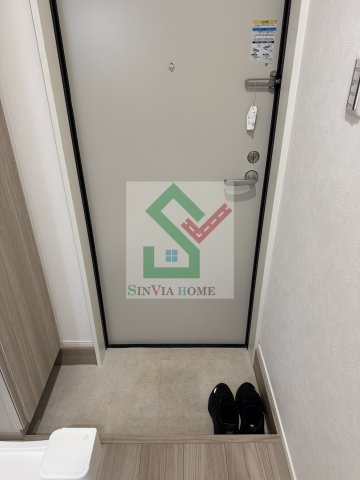 アジュール清瀬の玄関