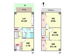 サンファミリー仁川　の間取り