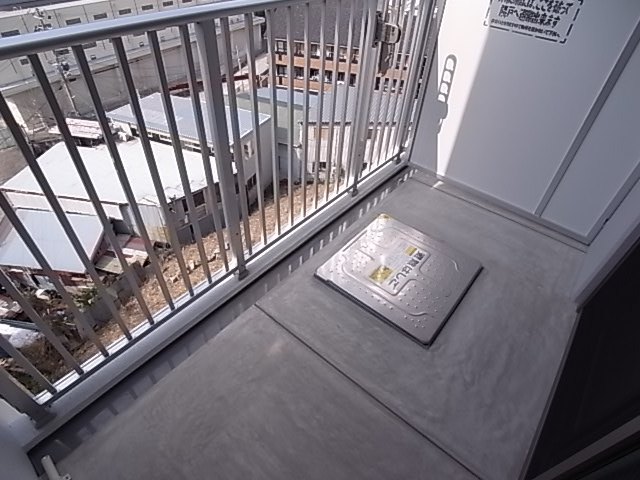 神戸市須磨区車字潰ノ下の賃貸マンションのバルコニー|バルコニー