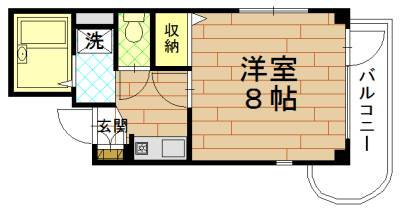 ビバ丸太町の間取り