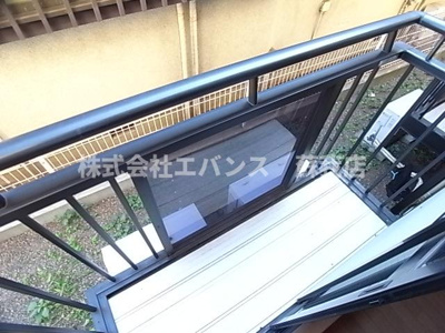 【バルコニー】 | デザインコートTK | 落ち着いた時間を過ごせるバルコニーです