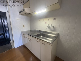 フラットライフワーク甲子園のキッチン