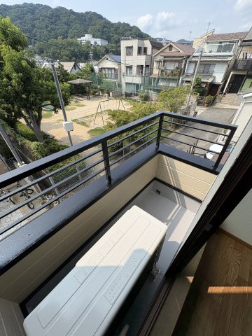 ラペル大塚のバルコニー
