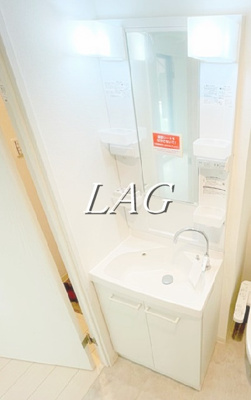 【洗面所】 | ドムス北千住 | 独立洗面台です。