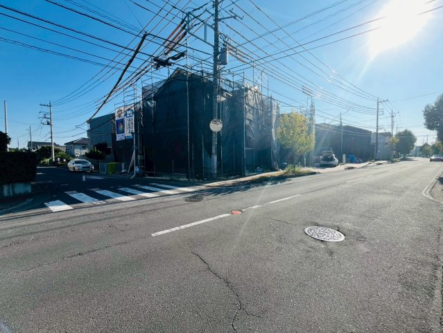 【前面道路含む現地写真】 | 久喜市吉羽2期　新築戸建　全9棟　A号棟