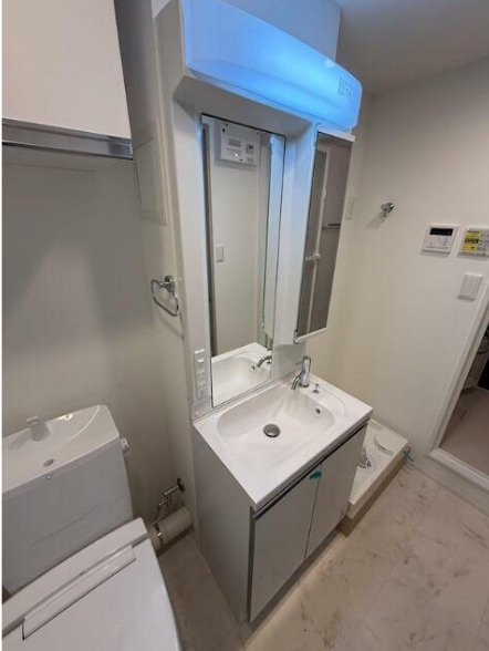 ALTO緑が丘　新築　ペット相談　駅近　角部屋の洗面所