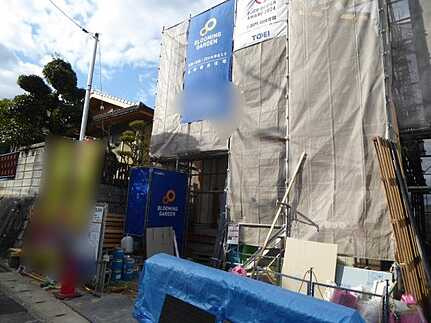 広島市安佐北区亀崎３丁目 の前面道路含む現地写真