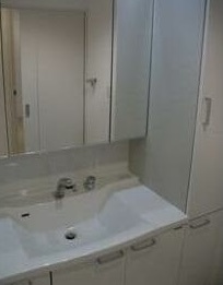 【独立洗面台】 | サントリーニ | 嬉しい独立洗面台付き。