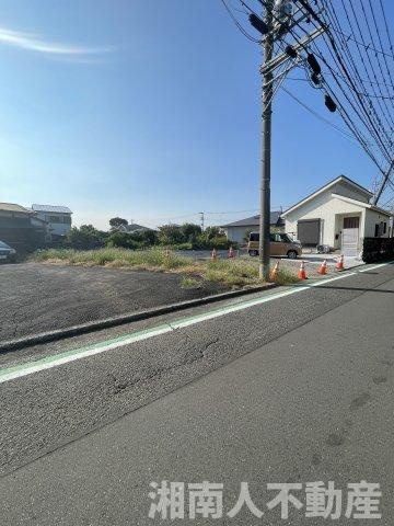 小田原市飯泉　売地の前面道路含む現地写真|前面道路含む現地写真です
