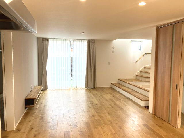 下陰 　中古戸建　3LDKの居間・リビング