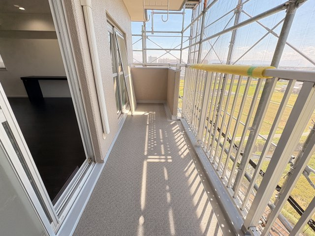 大久保ダイヤハイツのバルコニー