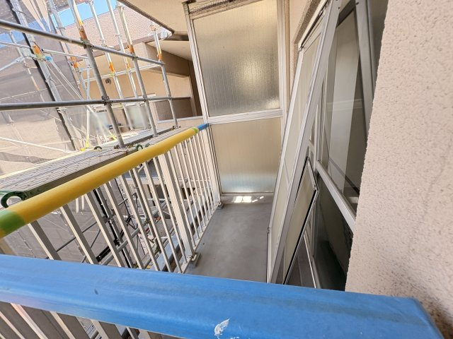 大久保ダイヤハイツのバルコニー